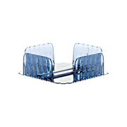 GUZZINI Porte-serviettes Horizontal Vanity Bio-Based 20 x 20 Cm Bleu