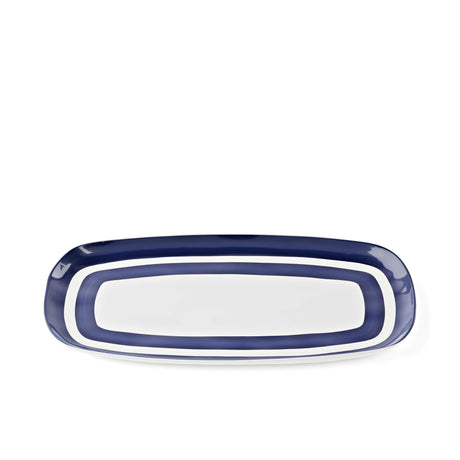 guzzini guzzini vassoio l riviera melamina 43 x 235 cm bianco blu ean 8008392399124