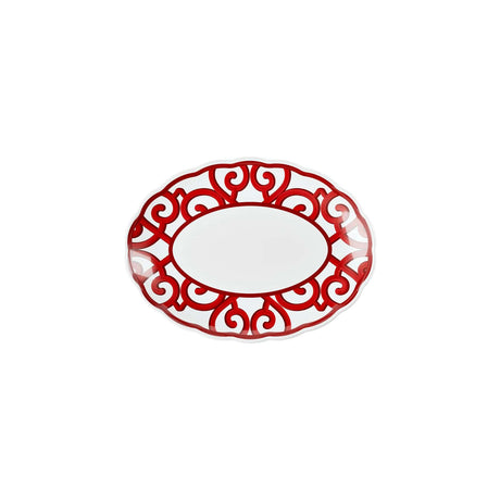 guzzini guzzini vassoio ovale piccolo natalizio harmonia melamina 365 x 27cm table decor bianco rosso ean 13291631