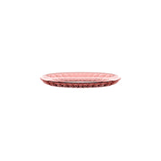 GUZZINI Plateau Ovale Petit Vanity Bio-Basé 32 x 19,5 Cm Rouge