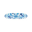 guzzini guzzini vassoio rettangolare piccolo decoro blues 395 x 165 x25 cm melamina table decor ean 8008392368892