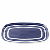 guzzini guzzini vassoio xl riviera melamina 50 x 34 cm bianco blu ean 8008392399841