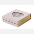 larcolaio larcolaio box telata portaconfetti 13 x 13 x 4 cm bomboniera rosa con cuore 1 pz ean 8059558632302
