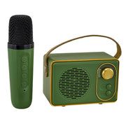 L'Arcolaio Karaoke magic Radio + Microphone Vert