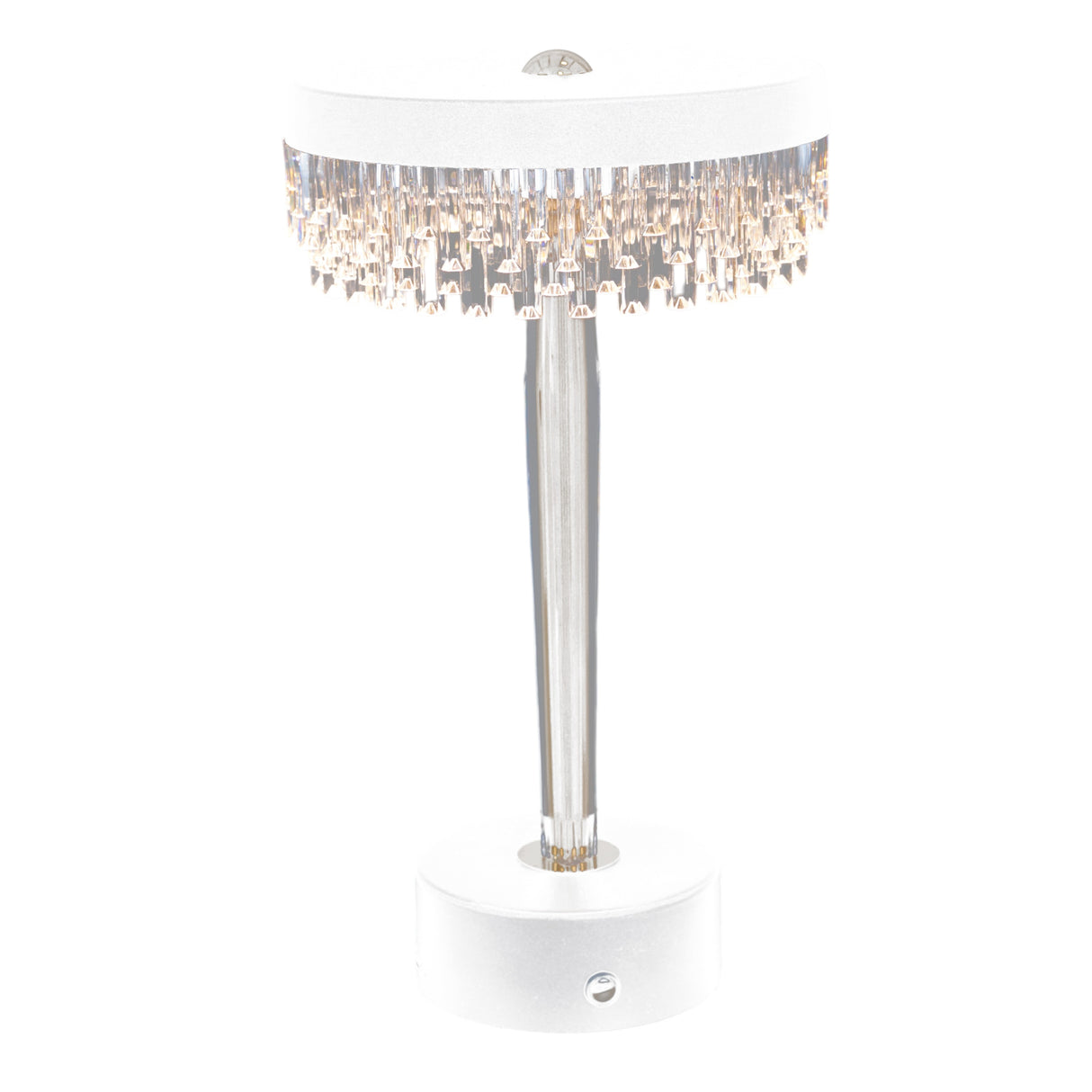 larcolaio larcolaio lampada led kristal tonda d 15 cm h 255 cm bianca ean 8051526270813