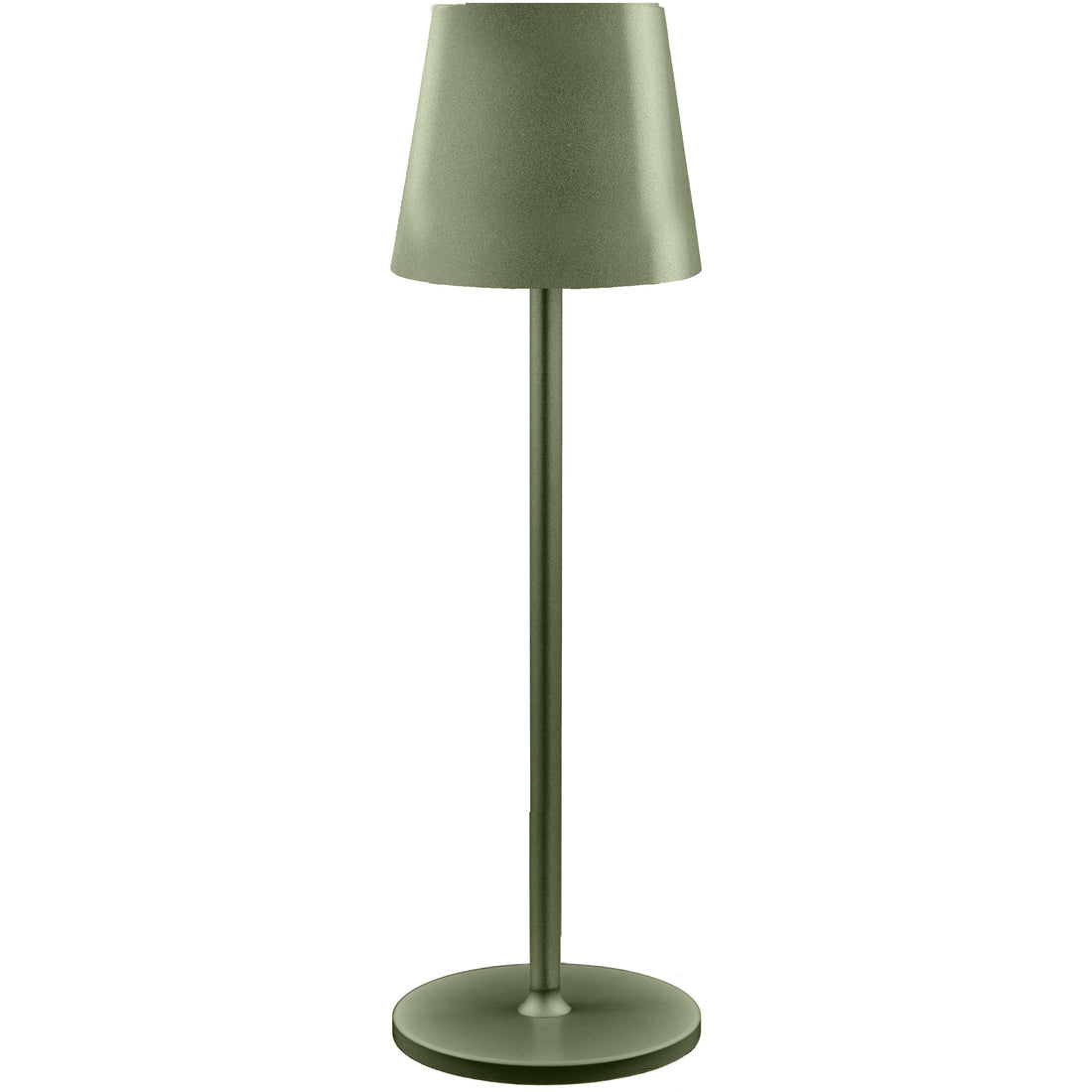 larcolaio larcolaio lampada led touch ricaricabile h 38 cm 10 x 10 cm ip54 round pro oliva ean 8051526263440