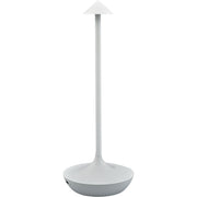 L'Arcolaio Lampe tactile Arrow Ø 11 cm H 29 cm Blanche