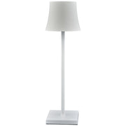L'Arcolaio Lampe tactile Flared Pro H 38 cm 10 x 10 cm Blanc