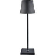 L'Arcolaio Lampe tactile Flared Pro H 38 cm 10 x 10 cm Noire