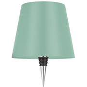 L'Arcolaio Lampe tactile en métal, bouchon, 11 x 11 x 13 cm, verte.