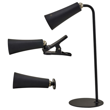 larcolaio larcolaio lampada triangle da lettura a led 145 x 65 x 382 cm nero ean 8051526288924