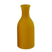 Vase haut Matt Spinning Wheel 9 x 9 x 21,6 cm Jaune - Cadeau de mariage / Centre de table