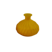 Vase amphore mat L'Arcolaio 13,8 x 13,8 x 12,3 cm, jaune, cadeau de mariage / centre de table