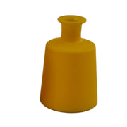 Vase rouet mat 12 x 12 x 18 cm Jaune - Cadeau de mariage / Centre de table