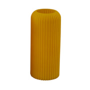 Vase cylindrique mat L'Arcolaio 8,7 x 8,7 x 20 cm Jaune - Cadeau de mariage / Centre de table