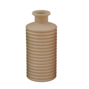 Vase rayé mat L'Arcolaio 9,5 x 9,5 x 21,3 cm Gris tourterelle