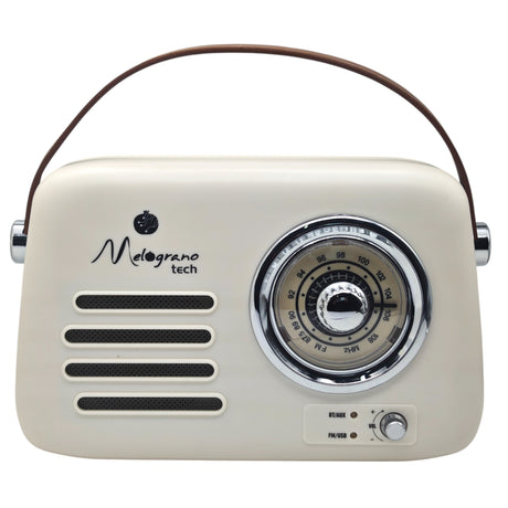 larcolaio larcolaio radio vintage bluetooth 22 x 9 x 19 cm panna ean 8051526266786