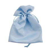 L'Arcolaio Sacchetto Raso 9x12 cm Portacanfetti Celeste – Bomboniera Elegante 12 Pz
