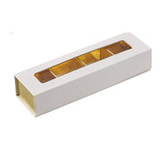 L'Arcolaio Boîte Dégustation Entoilée 18,5 x 5 cm Porte-dragées Blanc 1 Pc