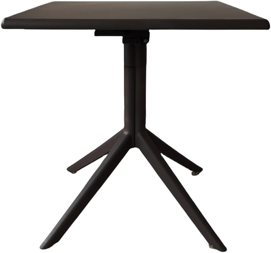 larcolaio larcolaio tavolo pieghevole top nero 70x70x75 cm ean 8004944750412