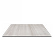 Piano tavolo HPL 80×80 cm sp. 10 mm finitura Travertino Plamky effetto pietra chiara, antigraffio. Made in Italy per bar e ristoranti
