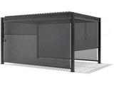 L'Arcolaio Store Occultant Auto-enroulable Pergola Textilène 3m Anthracite