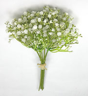 Bouquet de gypsophiles Line Two Elle D 19 cm H 32 cm Blanc