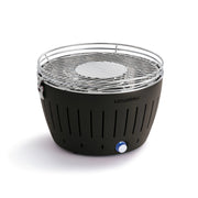 Barbecue portable LotusGrill 35 x 35 x 23,4 cm pour une utilisation intérieure et extérieure, noir