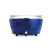 Barbecue portable LotusGrill XL 43,5 x 43,5 x 25,7 cm pour une utilisation en extérieur, bleu