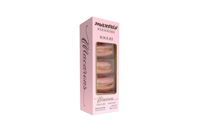 immagine-1-maxtris-macarons-yogurt-70-gr-colore-rosa-5-pz-ean-8022470866018