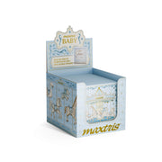 Barre de chocolat au lait Maxtris 70 g avec carte bleu clair