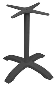 Moia Greenwood Piètement 4 branches lesté en aluminium anthracite