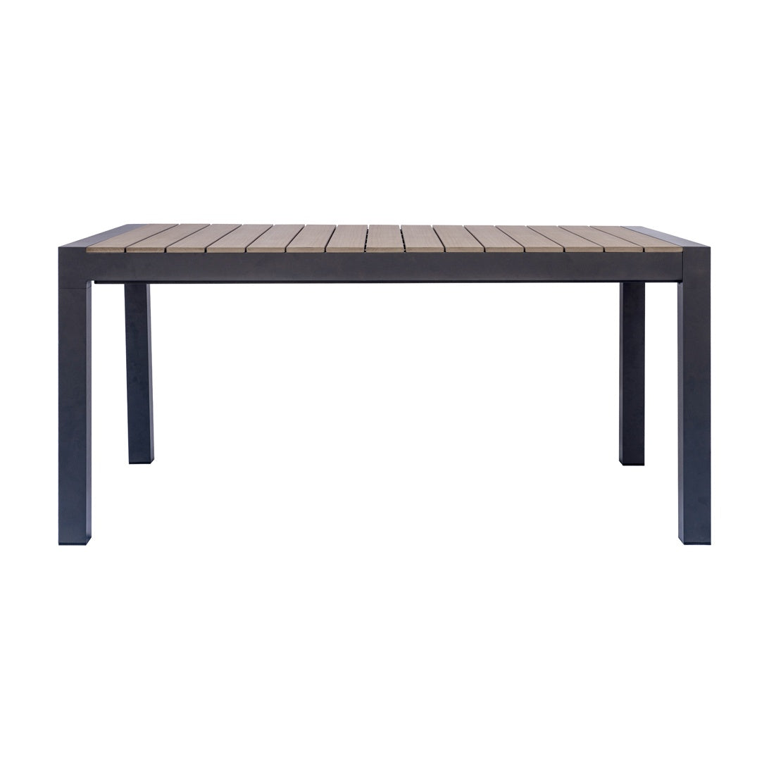 moia greenwood moia greenwood tavolo maiorca allungabile 160210x95 cm alluminio antracite con piano resin wood tavolo outdoor design moderno ean 8013054838002