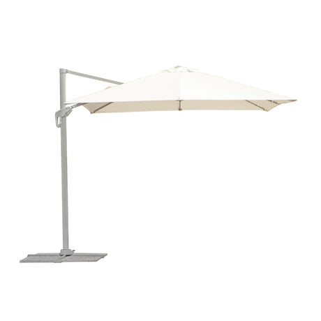 moia greenwood moia greenwood ombrellone colorado 3 x 4 m in alluminio seta ombrellone outdoor con telo in poliestere ecru design moderno ean 8013054837760