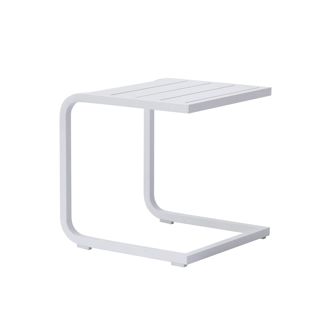moia greenwood moia greenwood tavolino 40 x 40 cm in alluminio bianco dogato tavolino outdoor design moderno ean 8013054838958