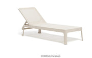 Nardi Chaise longue Plano Corde Toile Encens Polypropylène Réglable