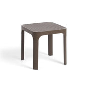 Nardi Table basse Net Table 40 Tabac Polypropylène Empilable