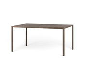 Nardi Piave 160 x 90 Table rectangulaire peinte Tabac Lamin Materia Tabac