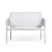 Nardi Banc Net Bench Blanc Opaque Polypropylène 2 Places