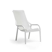 Nardi Net Lounge Fauteuil Blanc Polypropylène Empilable