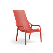 Nardi Fauteuil Net Lounge Corail Mat Polypropylène