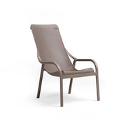Nardi Net Lounge Fauteuil Tourterelle Polypropylène Empilable