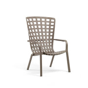 Fauteuil Folio Nardi couleur gris tourterelle