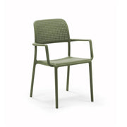 Chaise Nardi Bora Agave Accoudoirs Polypropylène Empilable