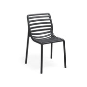 Nardi Chaise Doga Bistrot Anthracite Polypropylène Empilable