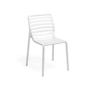 Chaise Nardi Doga Bistrot Blanc Polypropylène Empilable