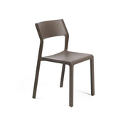 Nardi Trill Bistrot Chaise Tabac Polypropylène Empilable