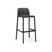 Nardi Tabouret Lido Anthracite Polypropylène Empilable
