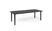 Table extensible Nardi Libeccio, rectangulaire, 100 x 160/220 cm, H 74 cm, anthracite