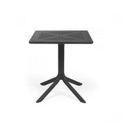 Table carrée Nardi Clip 70 Anthracite